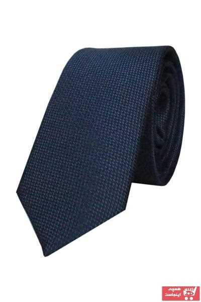 خرید پستی کراوات مردانه اورجینال شیک Varetta رنگ لاجوردی کد ty32757272
