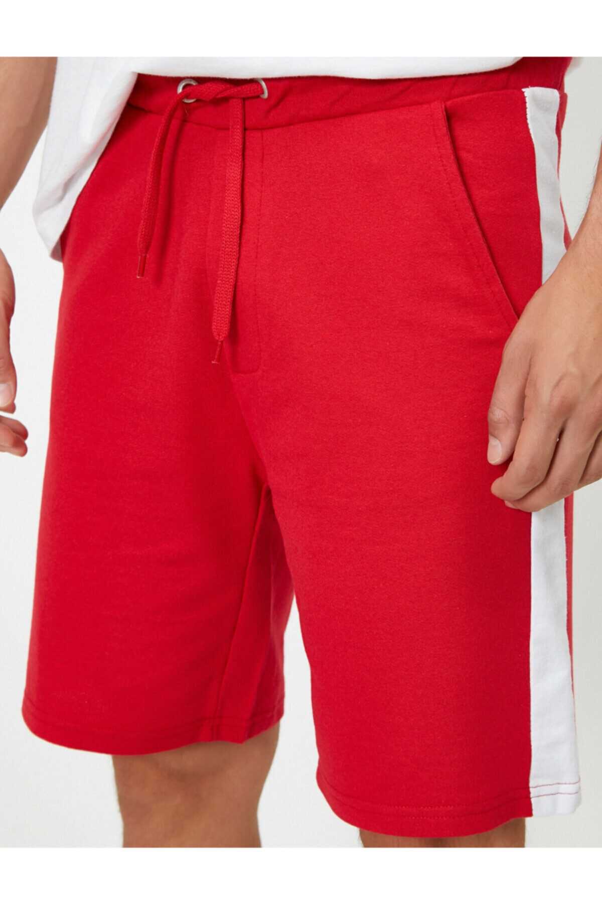 خرید اینترنتی شلوارک اصل برند کوتون رنگ قرمز ty47354133