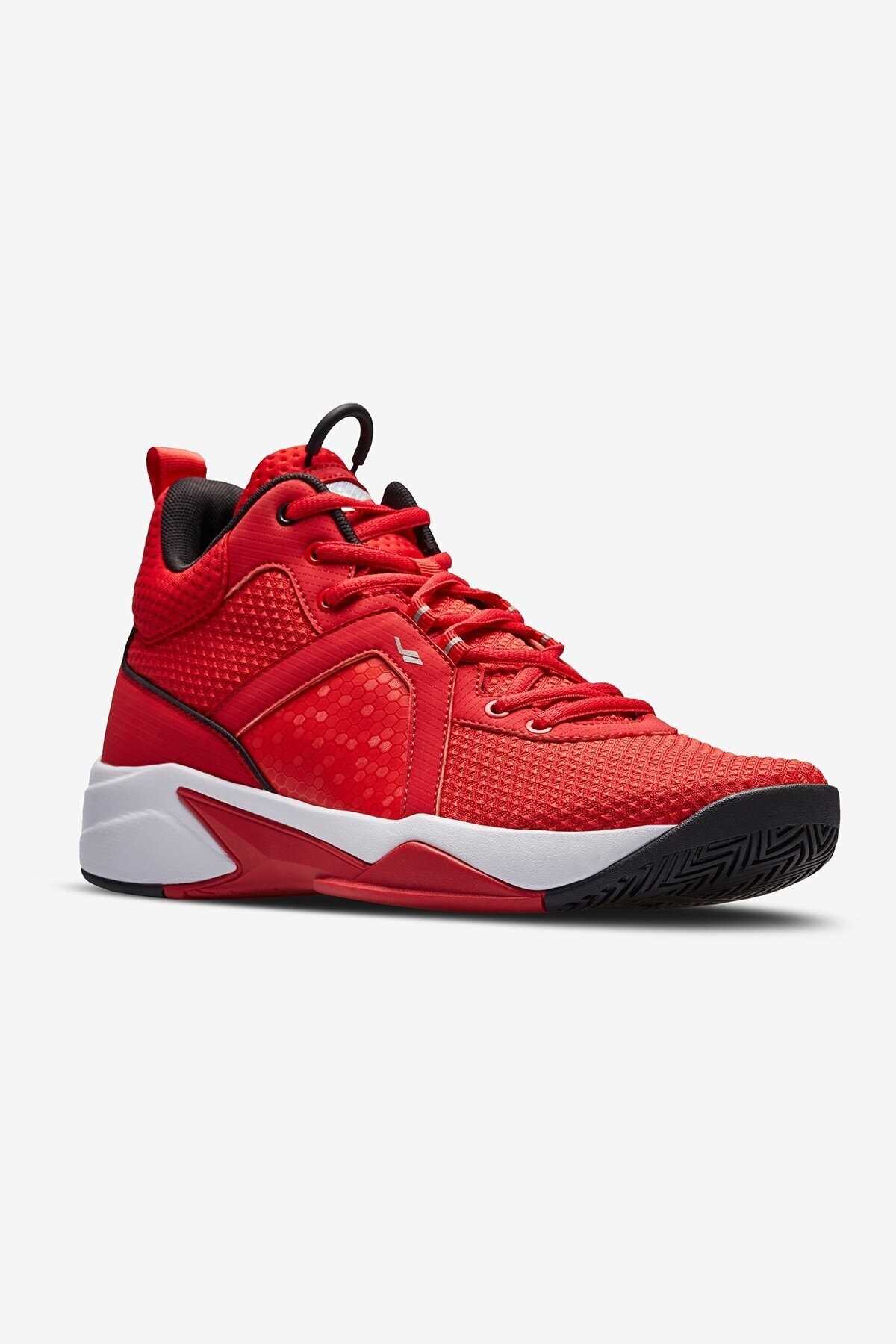 خرید کفش بسکتبال خفن برند Lescon رنگ قرمز ty49374815