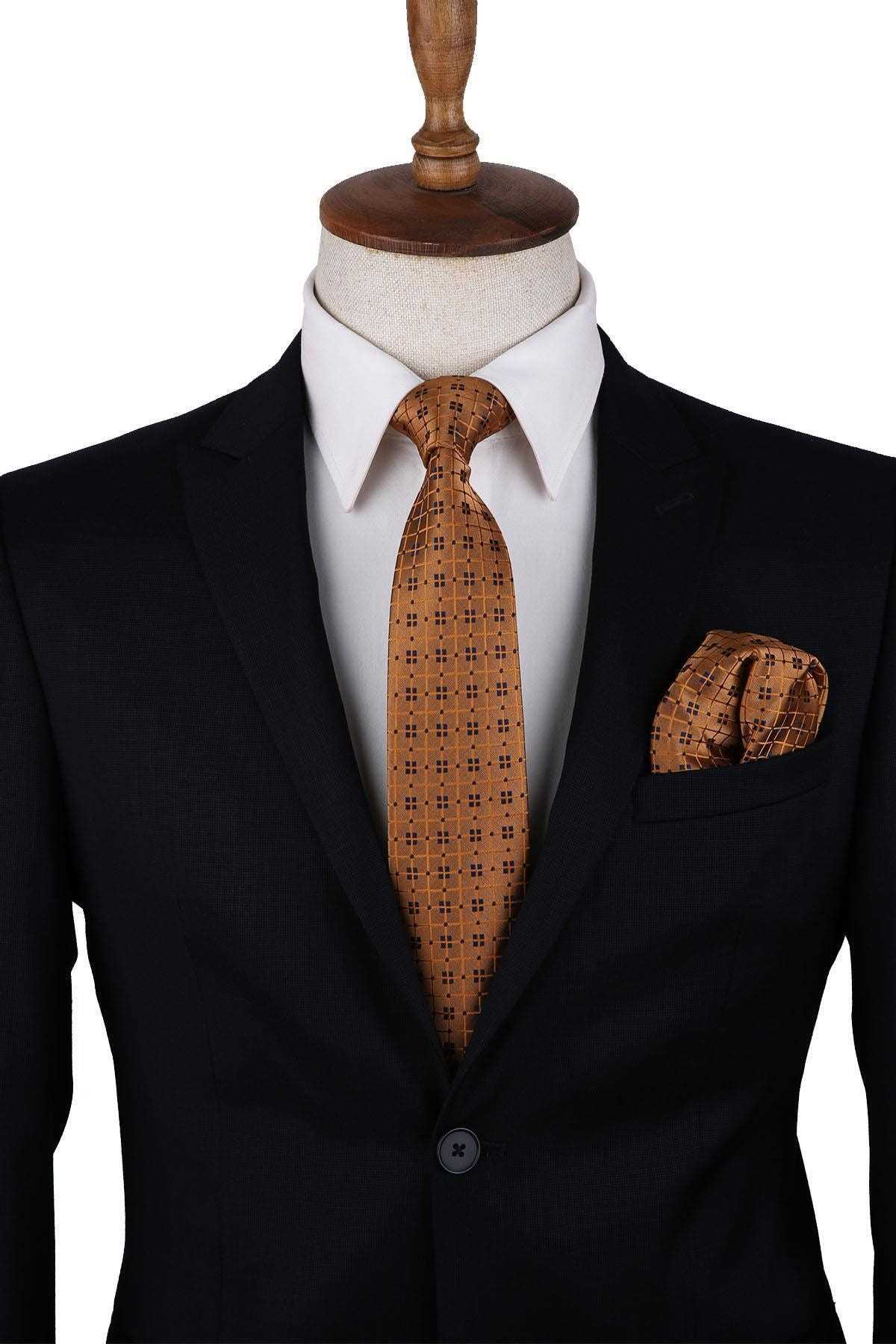 کراوات مردانه ساده شیک برند Kravatkolik رنگ زرشکی ty58301695