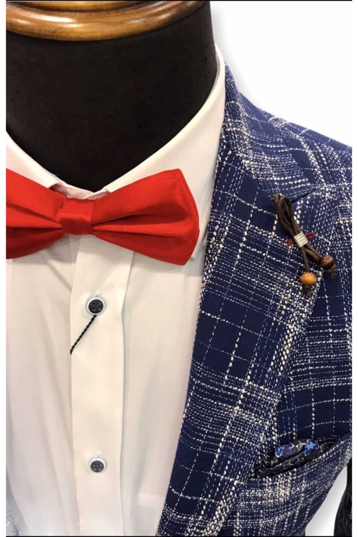 خرید اینترنتی ژاکت مردانه از استانبول برند ERK رنگ لاجوردی کد ty89429251