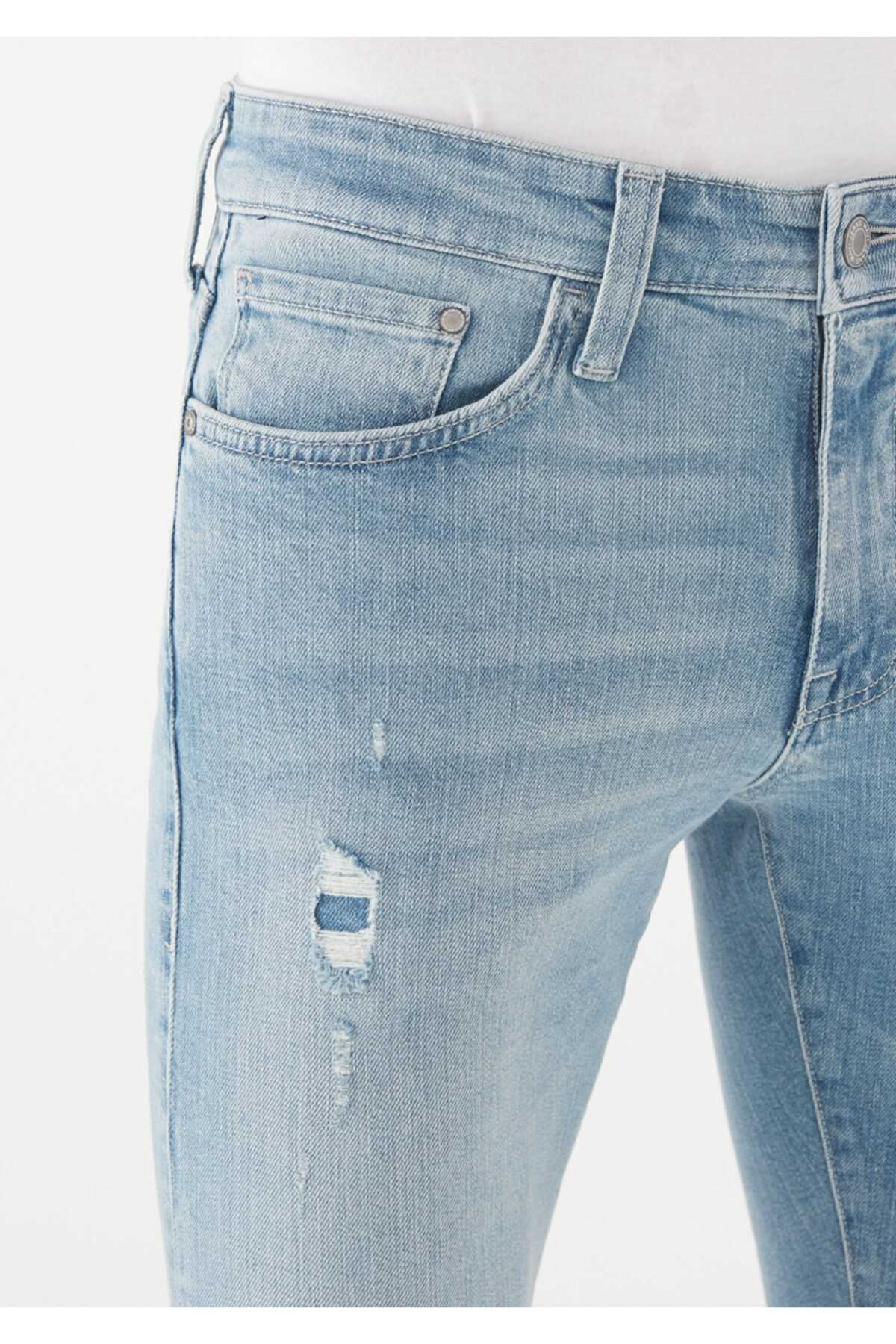 خرید نقدی شلوار جین مردانه فروشگاه اینترنتی برند ماوی رنگ آبی کد ty111216210