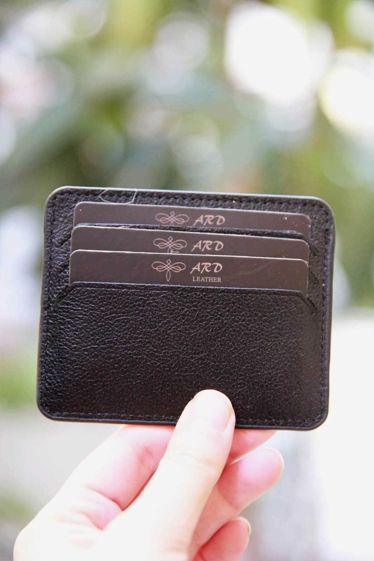 کیف کارت بانکی دخترانه برند ARD LEATHER رنگ مشکی کد ty114782627