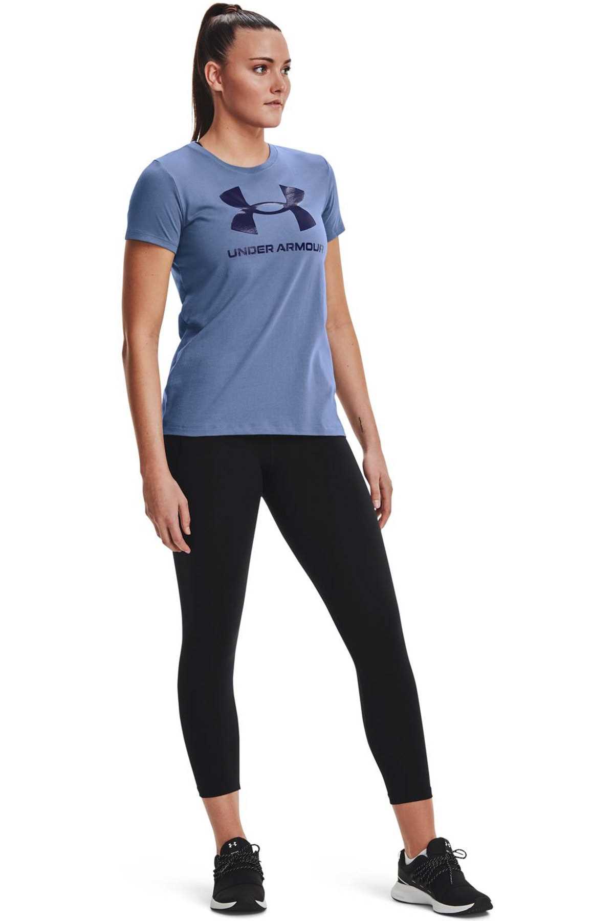 سفارش تیشرت ورزشی زنانه ارزان برند Under Armour رنگ آبی کد ty93999125