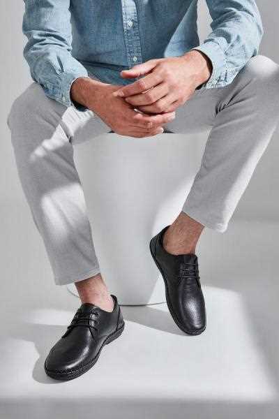 خرید انلاین کفش کلاسیک مردانه طرح دار برند Yaya  by Hotiç رنگ مشکی کد ty36712193