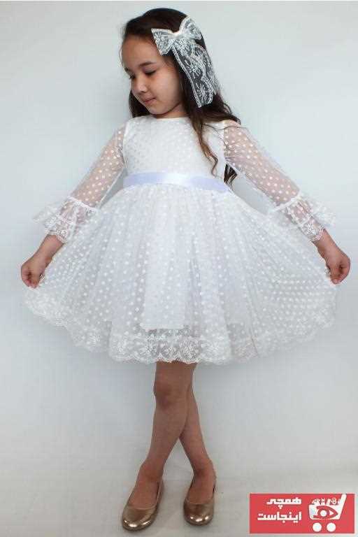 لباس مجلسی دخترانه زیبا شیک Miço Kids کد ty40544214