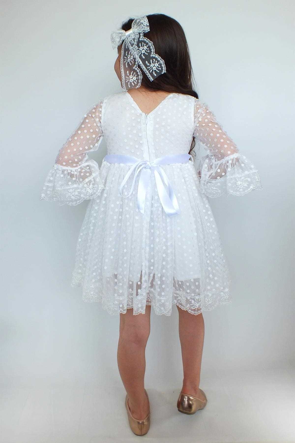 لباس مجلسی دخترانه زیبا برند Miço Kids کد ty40544214