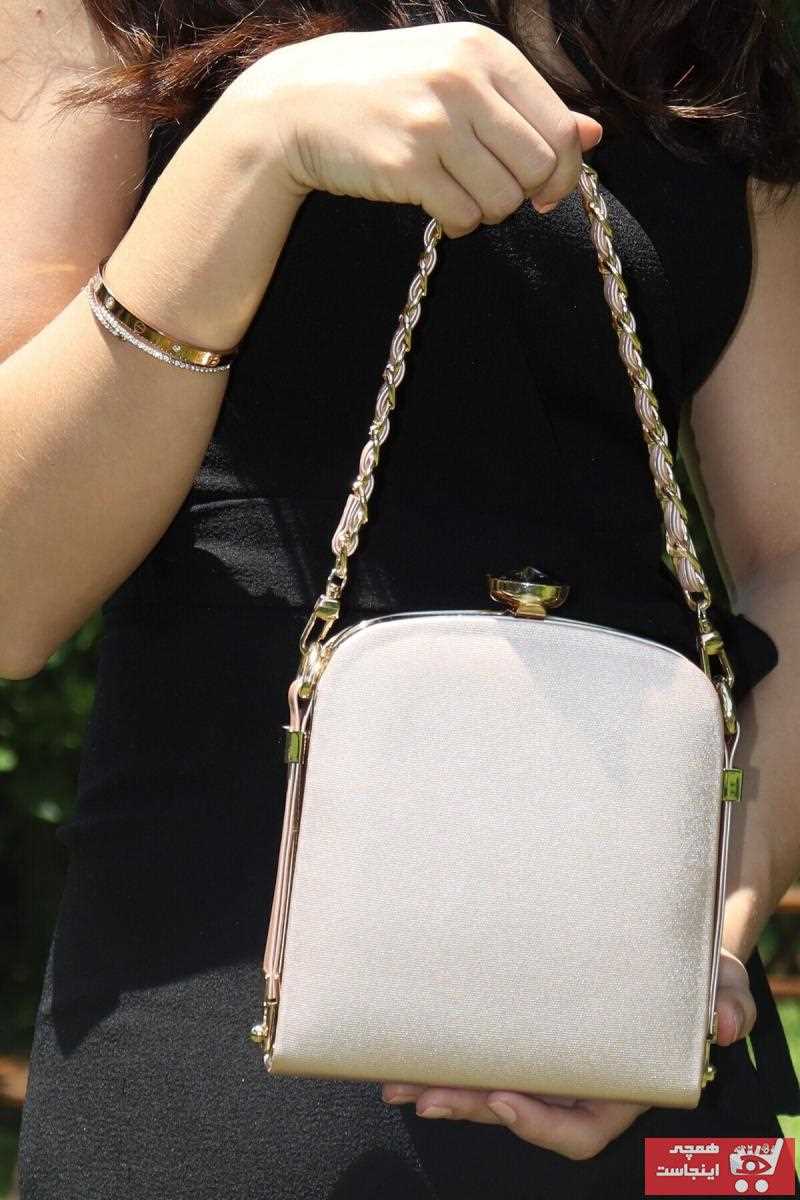 کیف دستی دخترانه طرح دار برند weem bag رنگ صورتی ty42465472