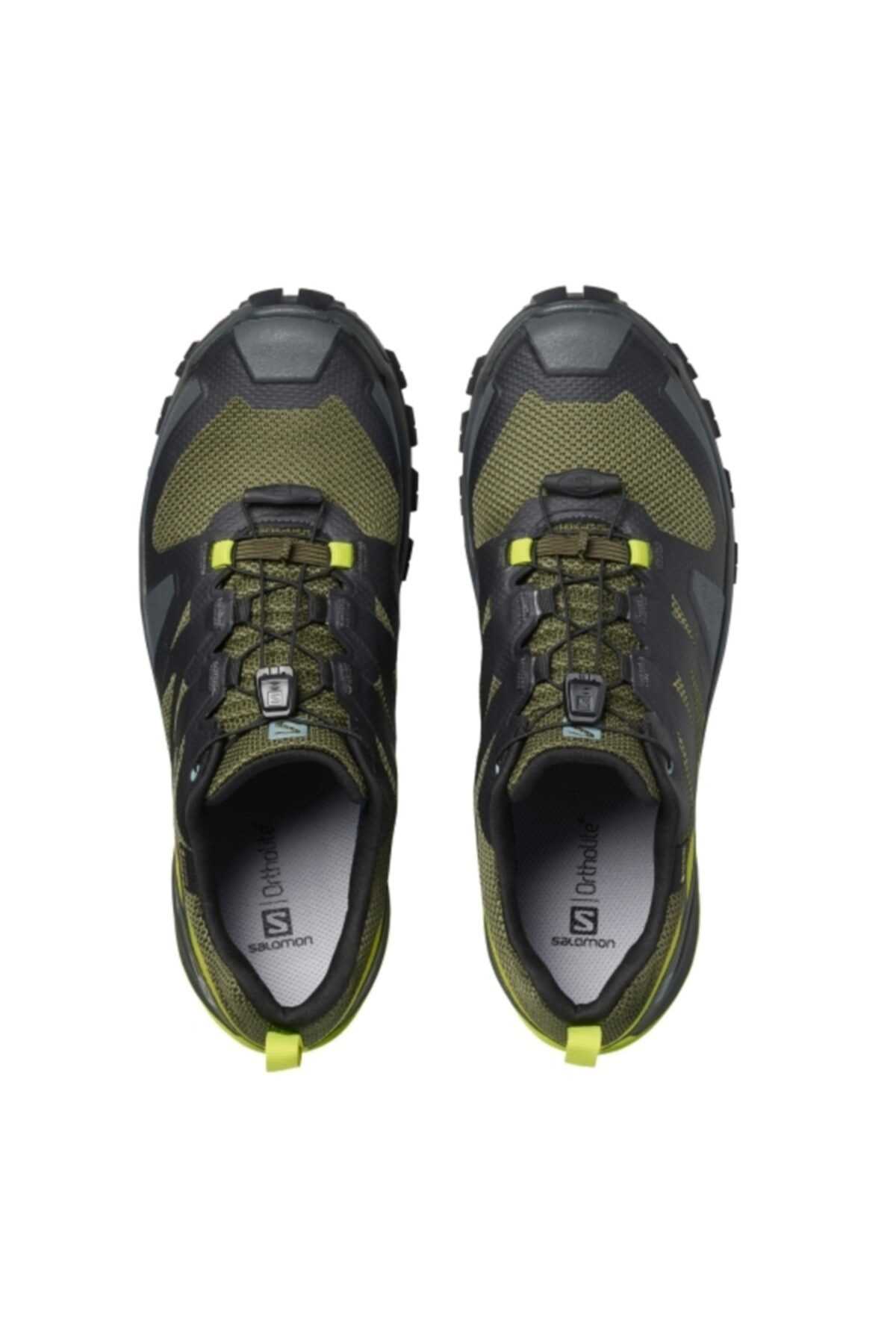 کفش کوهنوردی مردانه مجلسی برند Salomon رنگ زرد ty50893320