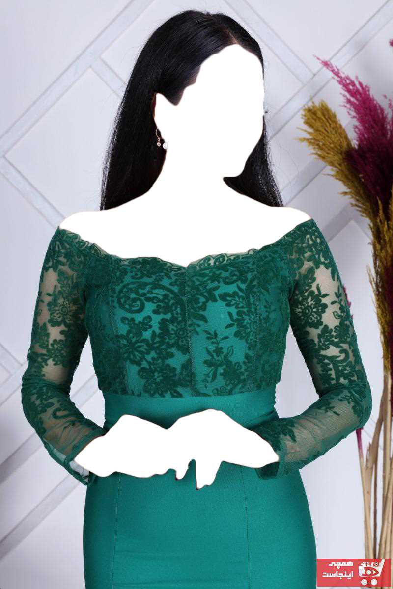 خرید انلاین لباس مجلسی زنانه خاص برند Matik Abiyem رنگ سبز کد ty52646865