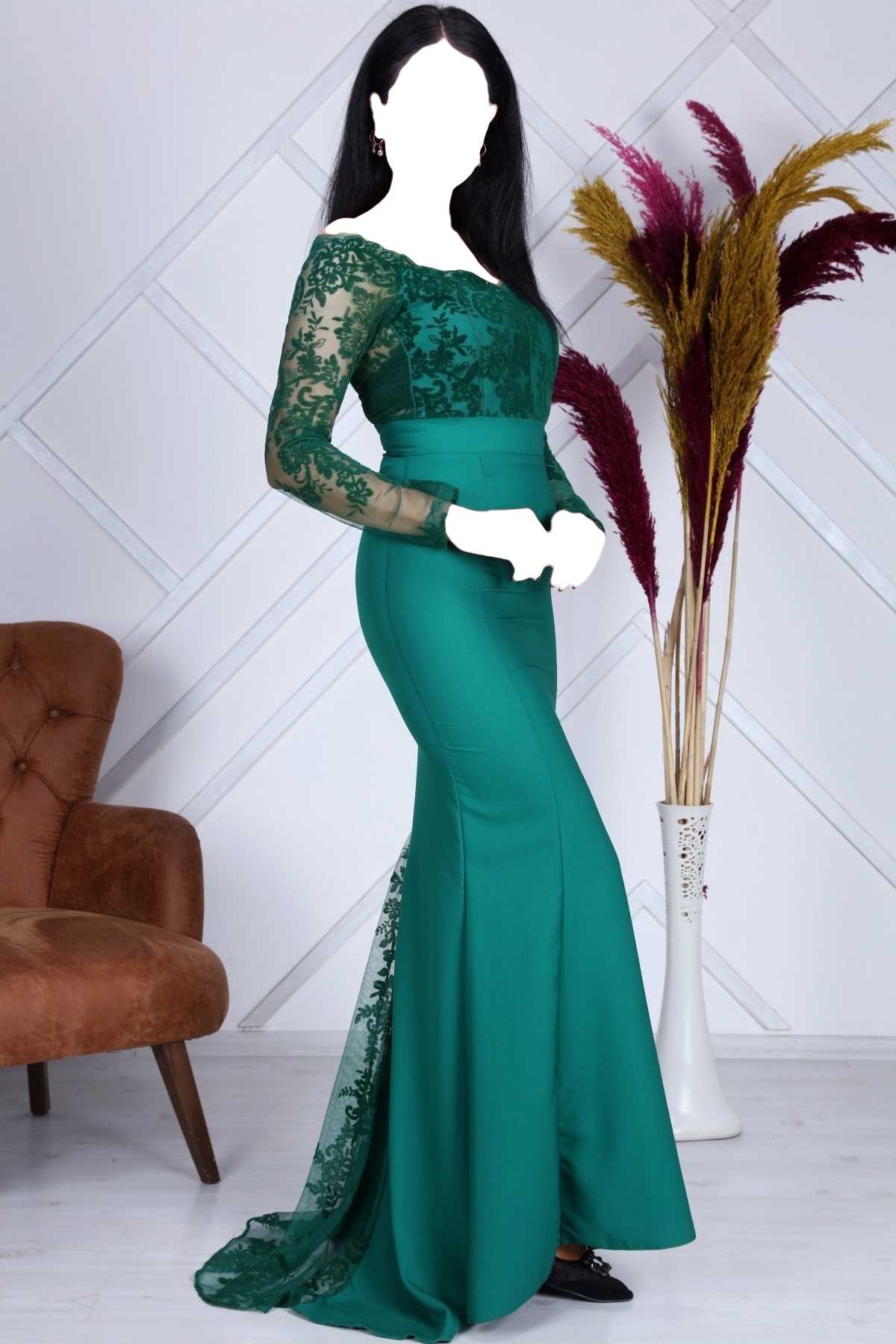 خرید انلاین لباس مجلسی زنانه خاص برند Matik Abiyem رنگ سبز کد ty52646865