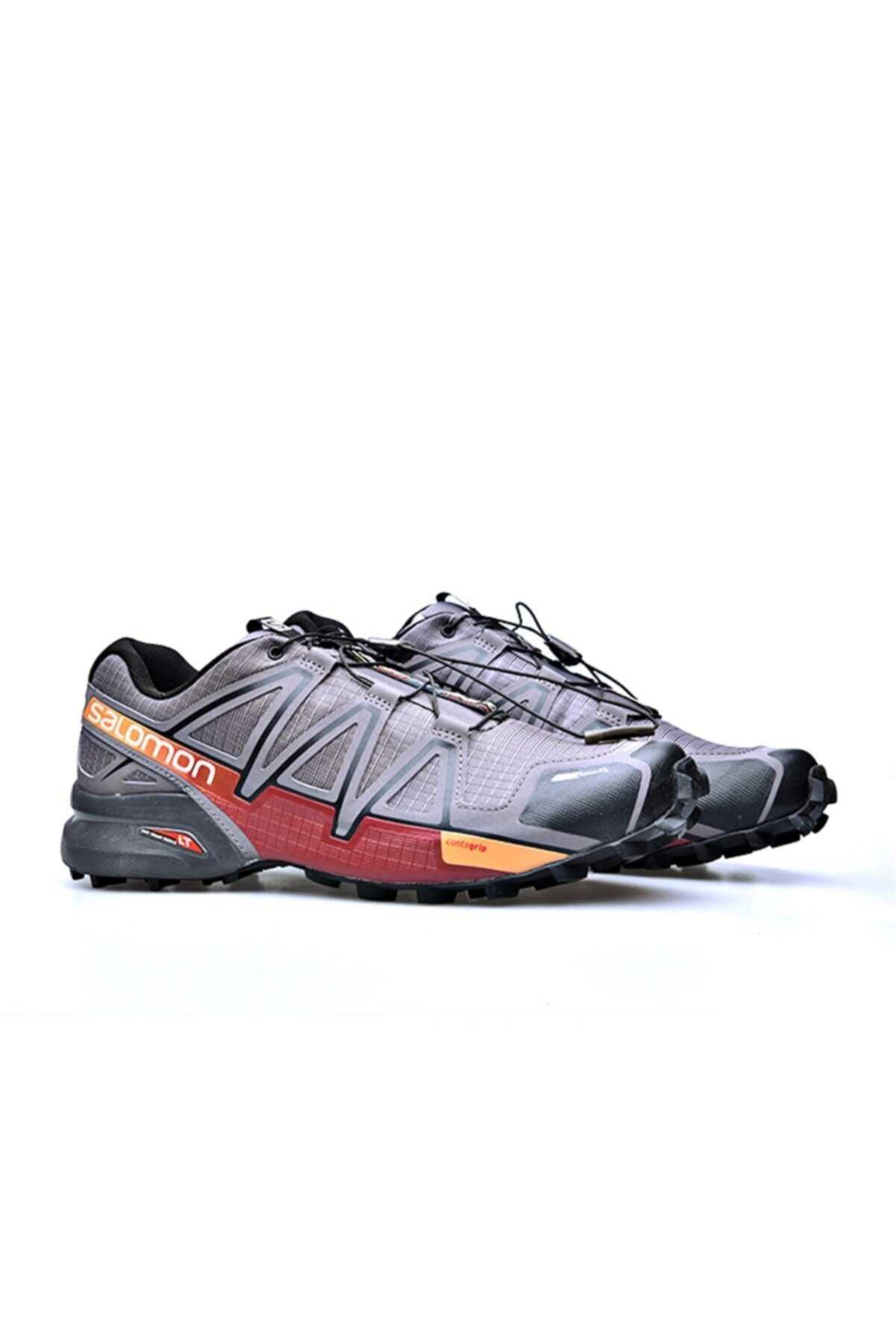 فروش پستی کفش کوهنوردی مردانه شیک جدید برند Salomon رنگ نقره ای کد ty54681990