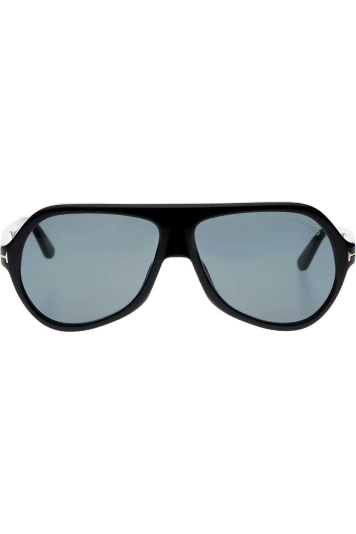 خرید انلاین عینک آفتابی طرح دار شیک Tom Ford رنگ مشکی کد ty68053477