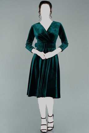 لباس مجلسی زنانه ترک برند Abiyefon رنگ سبز کد ty222866888