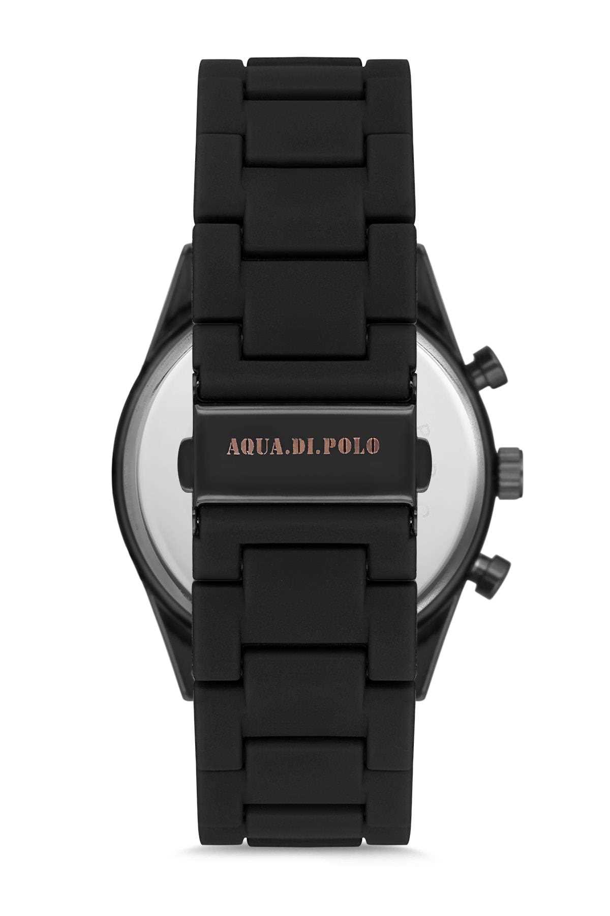 فروش ساعت جدید مارک Aqua Di Polo 1987 رنگ مشکی کد ty32028282
