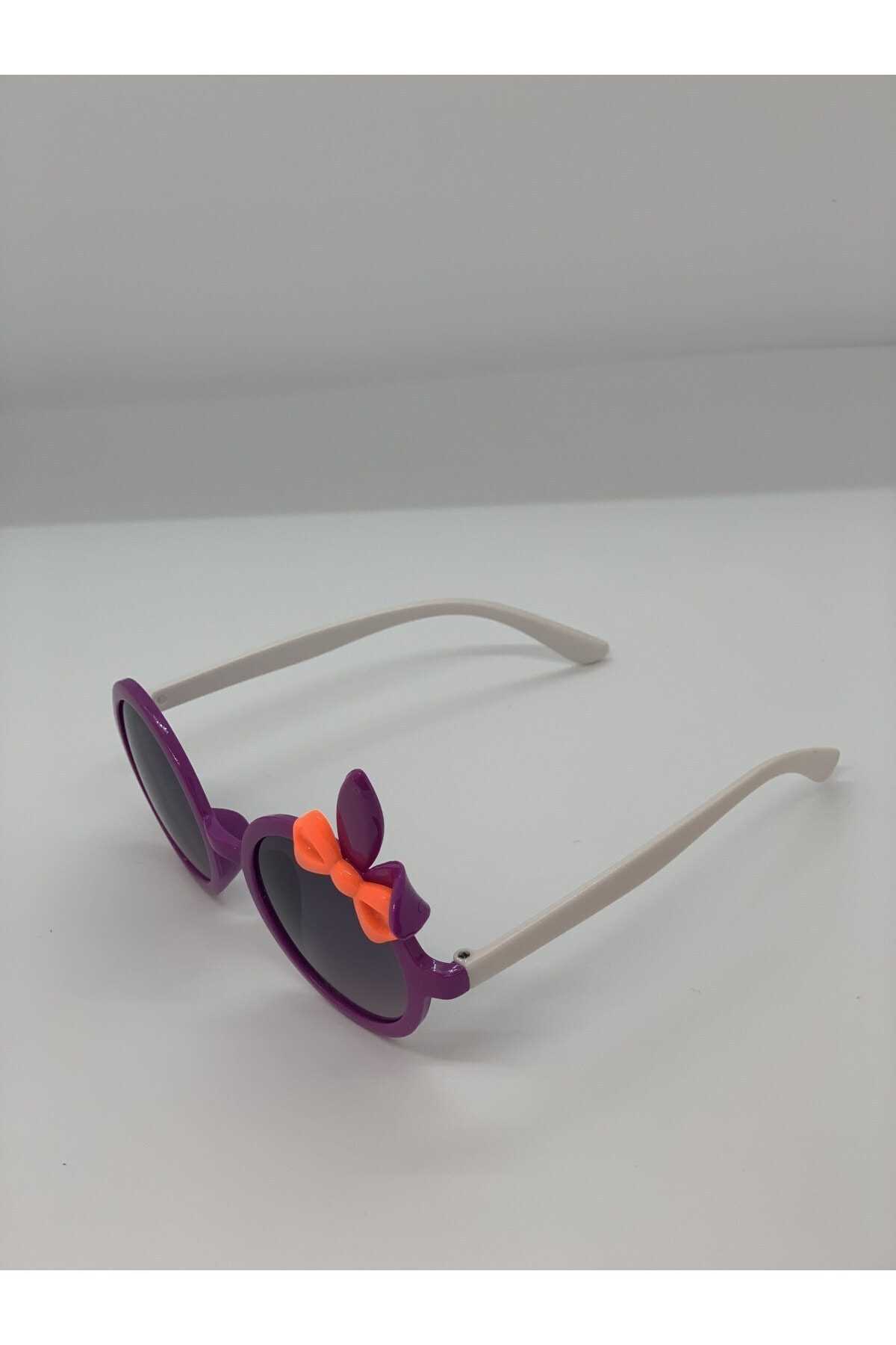 عینک آفتابی دخترانه طرح دار شیک Gabbiano رنگ بنفش کد ty55915213