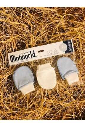 مدل دستکش نوزاد  برند Miniworld آبی ty90272326