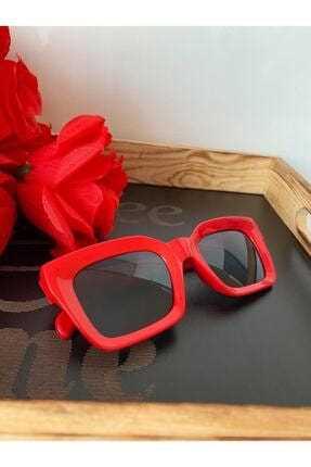 خرید انلاین عینک آفتابی مردانه طرح دار برند Mathilda Aksesuar رنگ قرمز ty103083419