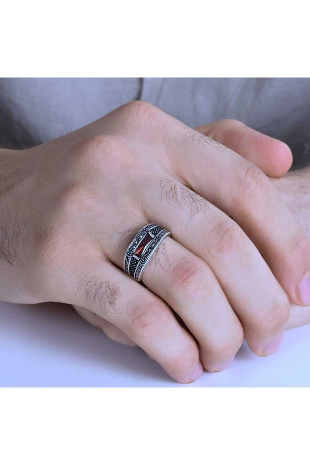 انگشتر نقره مردانه طرح جدید شیک Candie Silver رنگ نقره ای کد ty103564708