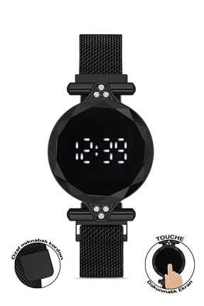 ساعت مچی لمسی زنانه مدل 2022 برند پولو 55 رنگ مشکی کد ty145923025