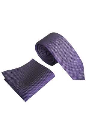 سفارش کراوات ارزان برند Kravatistan رنگ بنفش کد ty199785347