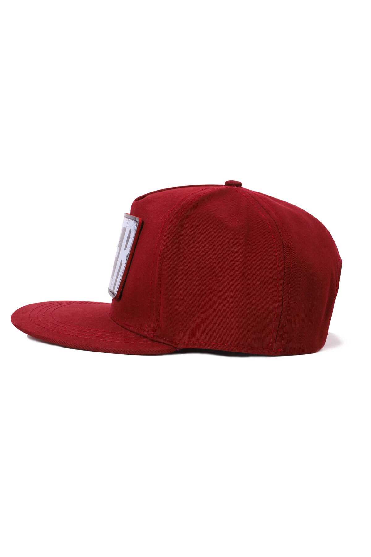 فروش کلاه مردانه جدید شیک LEATHIFY رنگ زرشکی ty218097023