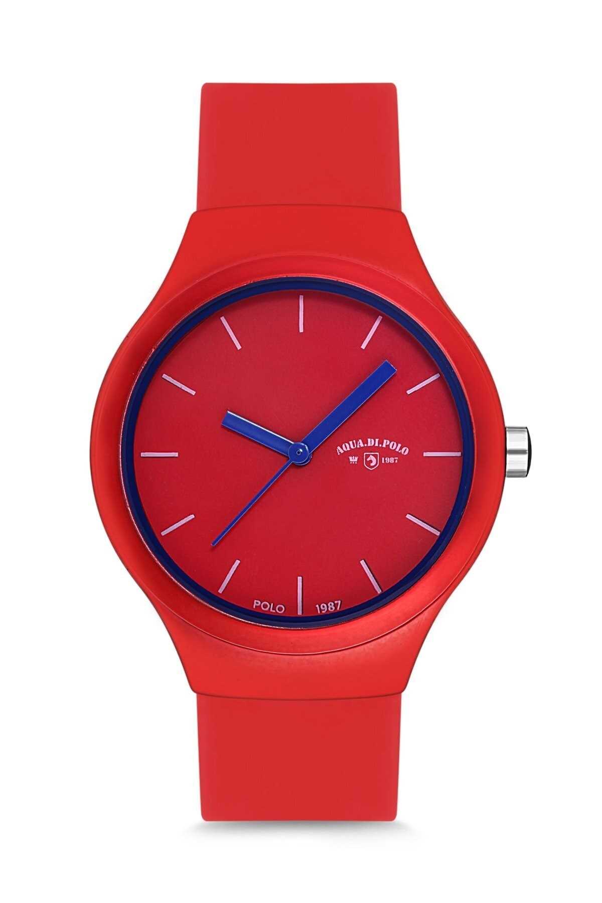 فروشگاه ساعت اورجینال مارک Aqua Di Polo 1987 رنگ قرمز ty32430514