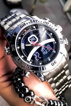 قیمت ساعت مردانه برند Naviforce رنگ نقره ای کد ty68586722