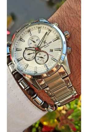 خرید پستی ساعت مردانه جدید برند دنیل کلین رنگ نقره ای کد ty78873013