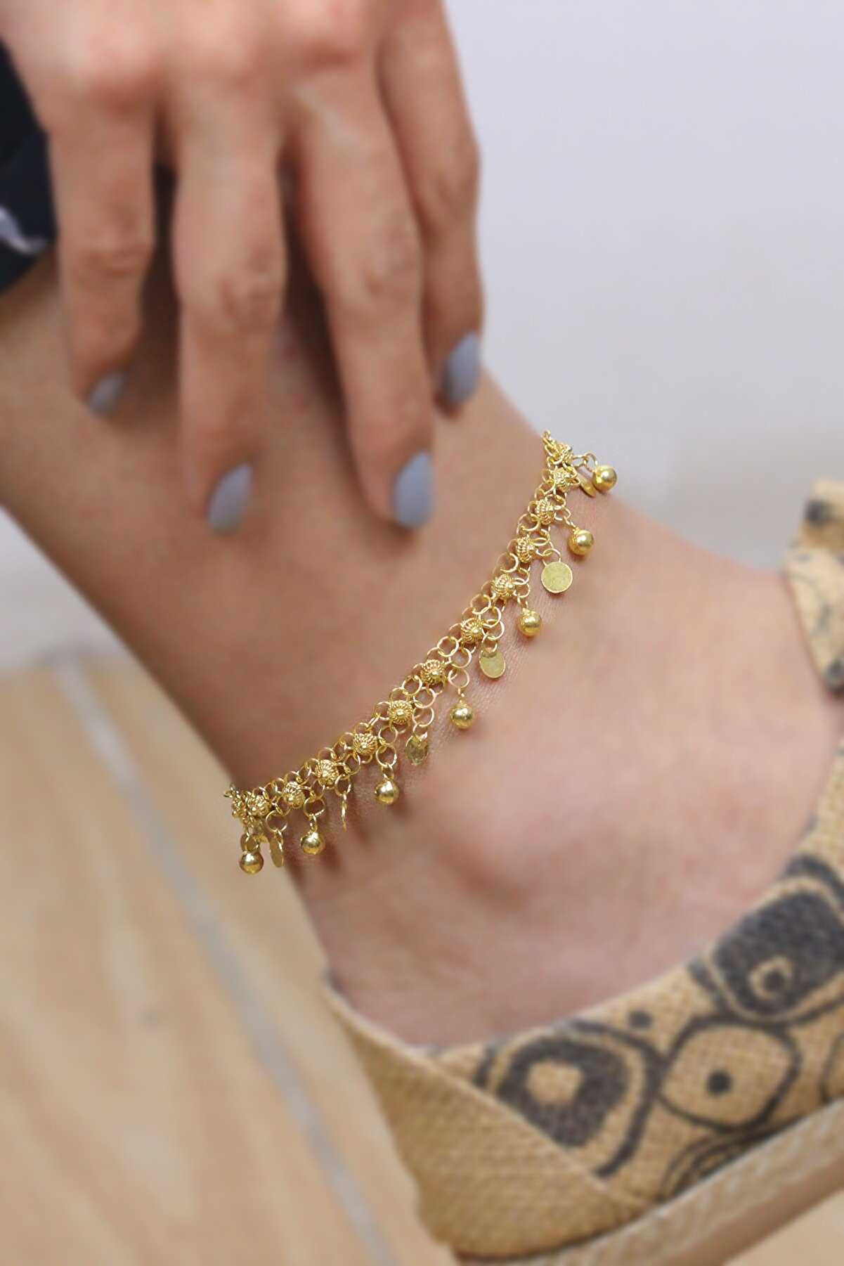 پابند نقره زنانه از ترکیه برند Artuklu Telkari رنگ طلایی ty106039763