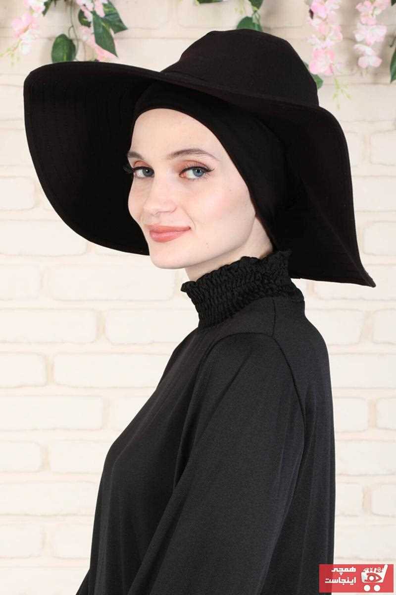 کلاه زنانه اسپرت جدید برند Ayşe Tasarım رنگ مشکی کد ty109962464