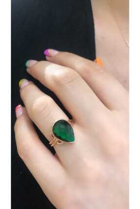 انگشتر زمرد زنانه شیک برند Joel Jewelry رنگ سبز کد ty131374989