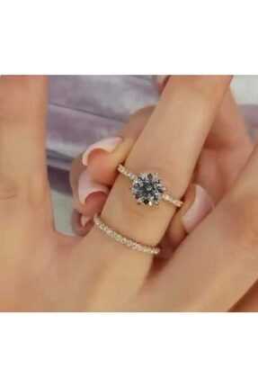 خرید انگشتر نقره نگین دار زنانه از ترکیه برند ALYANSWEDDINGS کد ty216345325