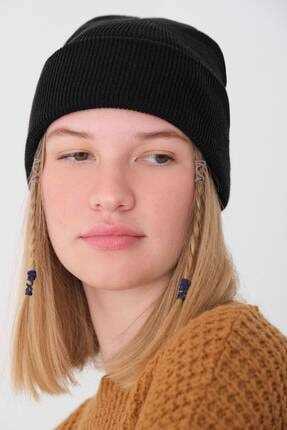 فروش پستی کلاه بافتی زنانه برند Addax رنگ مشکی کد ty32088860