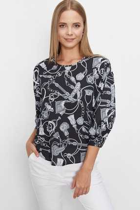 خرید بلوز زنانه برند لافابا رنگ مشکی کد ty30918559