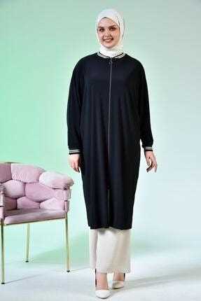 فروش مانتو اسلامی زنانه برند Ferace رنگ مشکی کد ty117559538