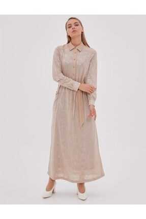 فروش پستی پیراهن اسلامی زنانه برند Kayra رنگ بژ کد ty203078047