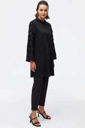 خرید انلاین تونیک با حجاب ترک برند Kayra رنگ مشکی کد ty215018875