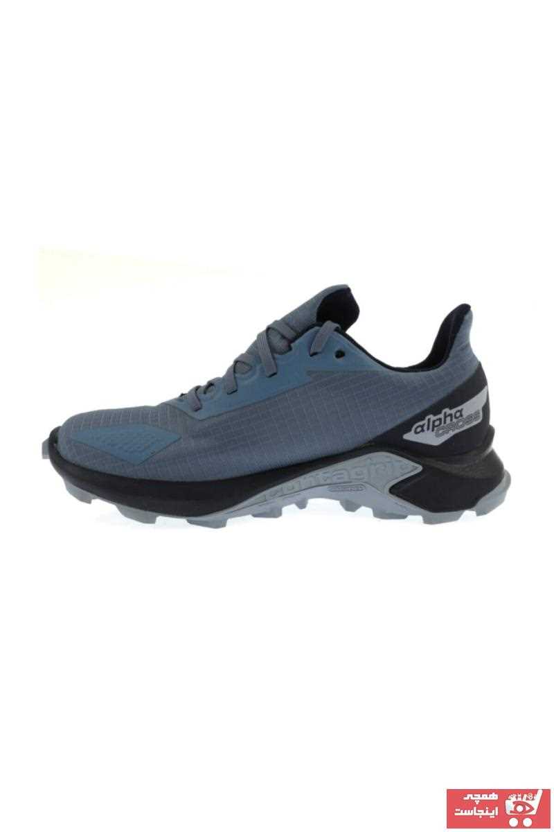 خرید انلاین کفش کوهنوردی طرح دار برند Salomon رنگ آبی کد ty60118134