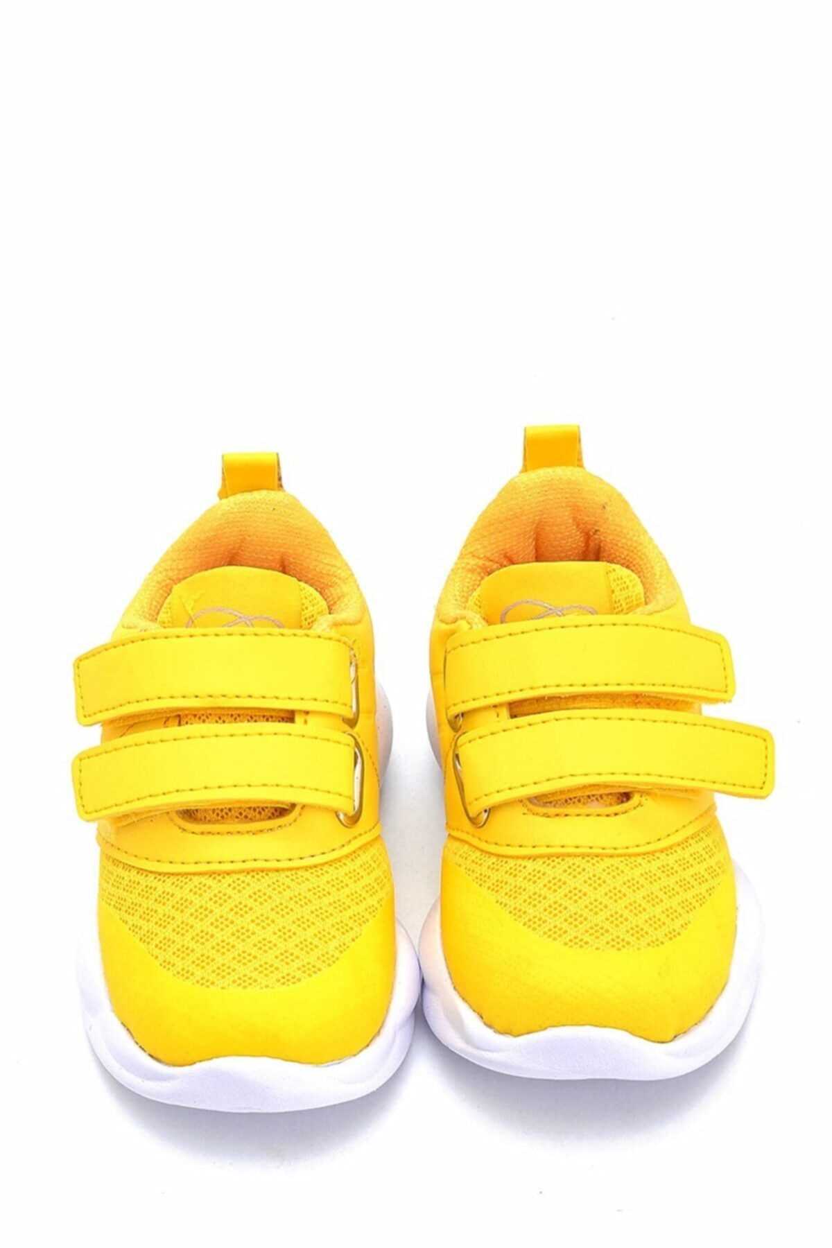 فروشگاه کفش اسپرت نوزاد دخترانه سال 1400 برند First Step رنگ زرد کد ty95979009