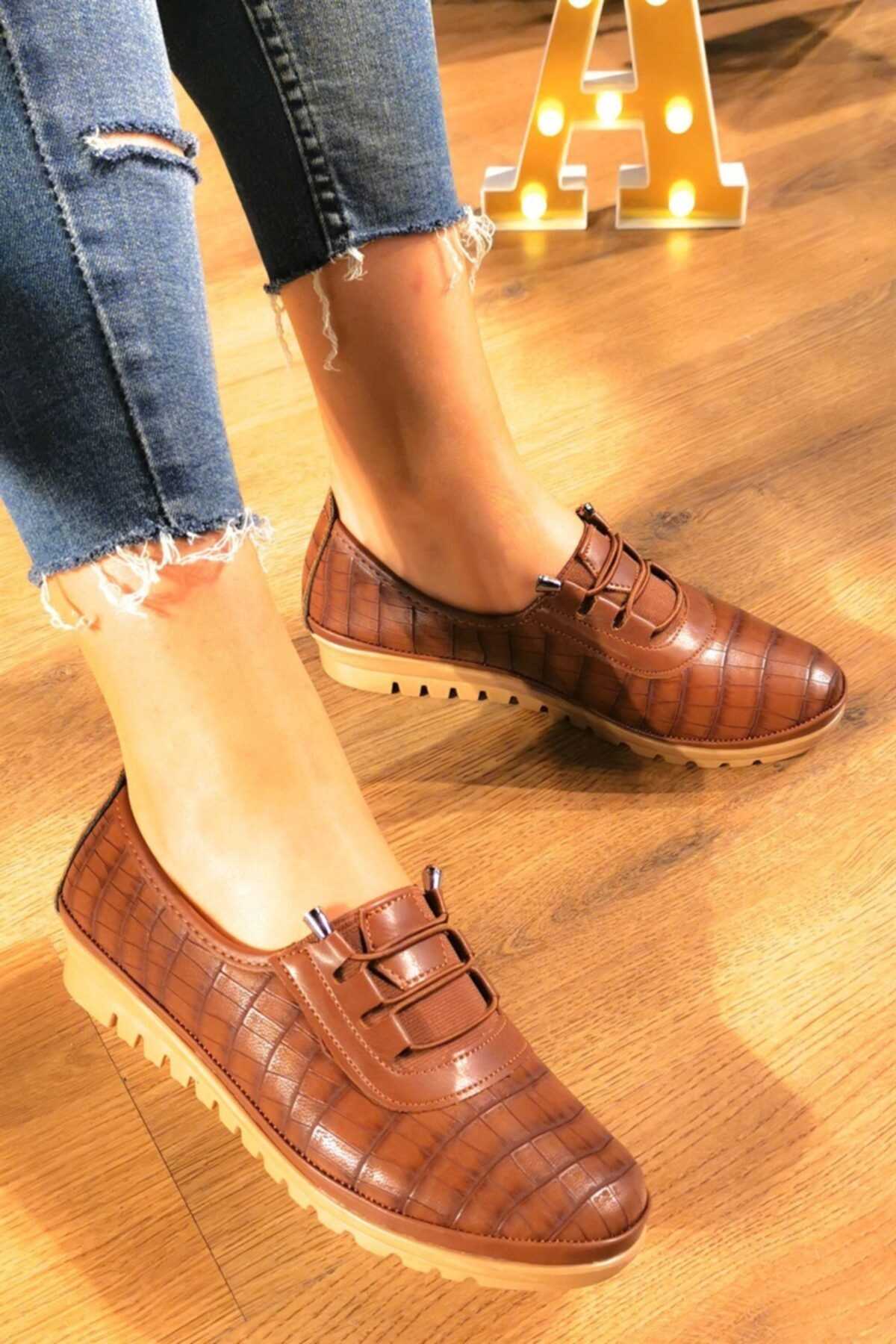 خرید کفش روزمره زنانه اصل برند Aymood رنگ قهوه ای کد ty143229297