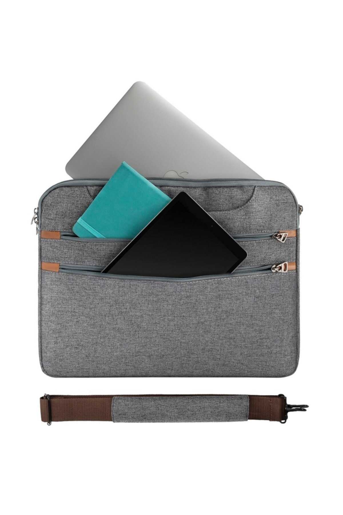 خرید کیف لپ تاپ برند Arise Design رنگ نقره ای & قهوه ای ty166749438
