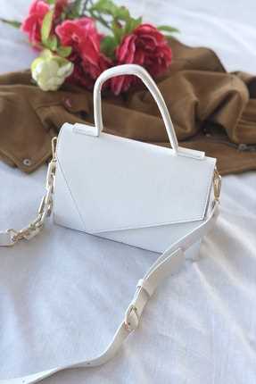 فروش انلاین کیف دستی زنانه برند Bagzone رنگ سفید ty128331956