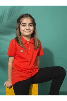 پولو شرت بچه گانه دخترانه ترکیه برند MixxStore رنگ قرمز ty208834557