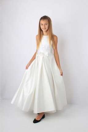 خرید مدل لباس مجلسی دخترانه برند ÖFİ Kids رنگ سفید ty197951416