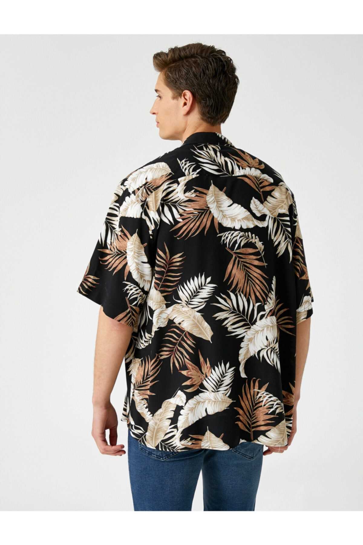 خرید اینترنتی پیراهن مردانه شیک برند کوتون رنگ مشکی کد ty114534219