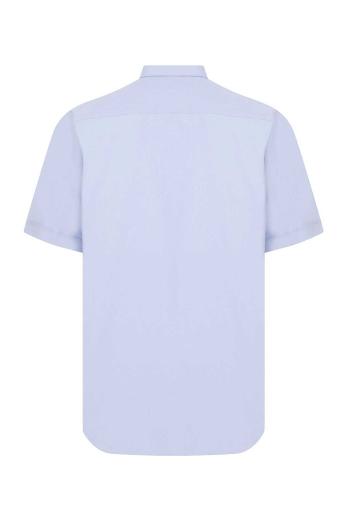 پیراهن کلاسیک مردانه جدید برند nacar çarşı رنگ آبی کد ty114884155