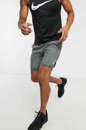 شلوارک ورزشی مردانه شیک برند Nike اورجینال رنگ نقره ای ty122993035