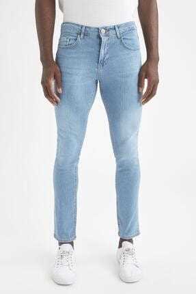 خرید شلوار جین مردانه ترک مارک دفاکتو رنگ آبی کد ty123146231