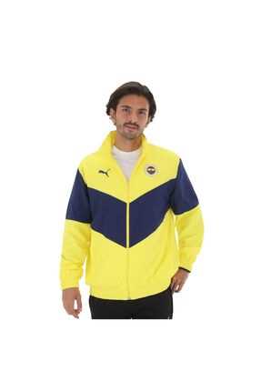 سویشرت ورزشی مردانه مدل 2022 برند Fenerbahçe زرد ty143620524